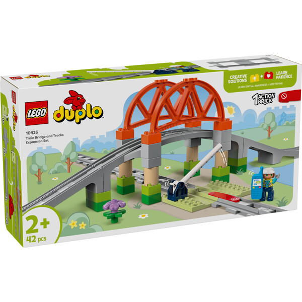 10426 LEGO Duplo Tågbro & Spår Expansionsset