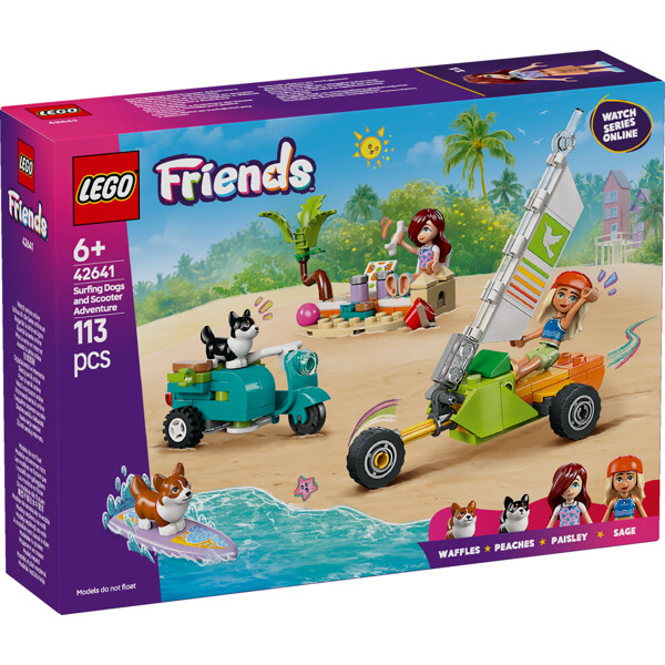 42641 LEGO Friends Äventyr med Surfhundar