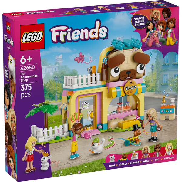 42650 LEGO Friends Djurtillbehörsaffär