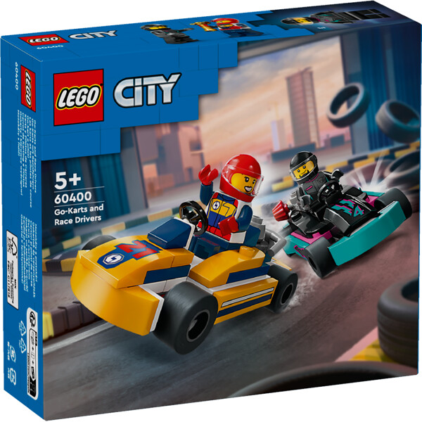 60400 LEGO City Gokarter & racerförare