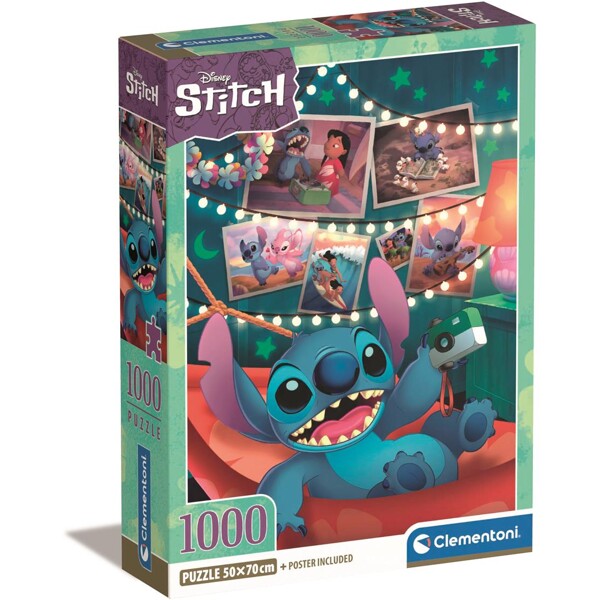 Pussel 1000 Bitar Disney Stitch