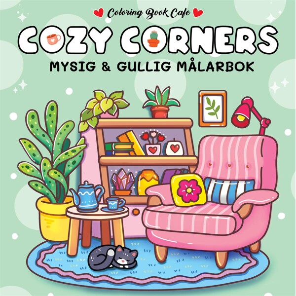 Målarbok : Cozy Corners