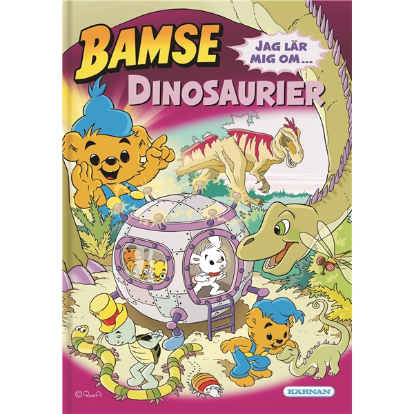 Bamse Faktabok: Jag lär mig om dinosaurier