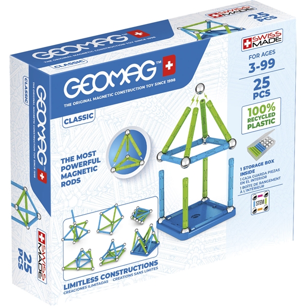 Geomag Classic Recycled 25 Delar