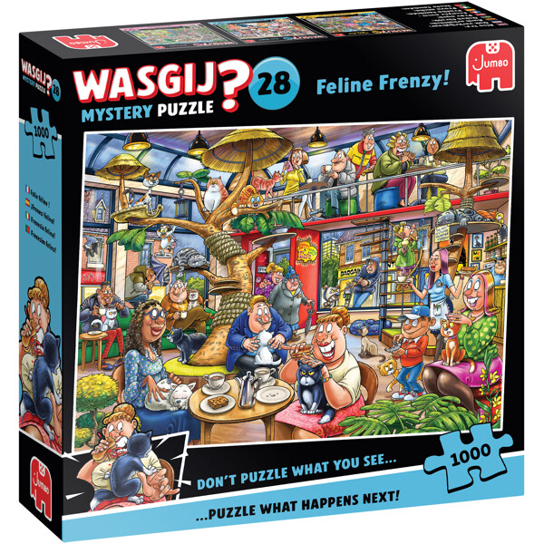 Wasgij Mystery 28 Feline Frenzy!