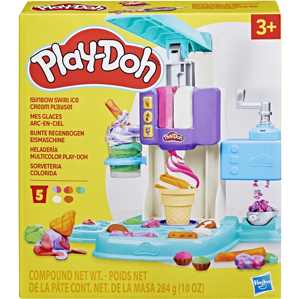 Play-Doh Rainbow Swirl Ice Cream