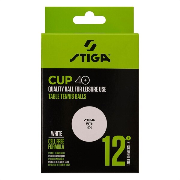 STIGA Table Tennis Ball Cup 12-p White